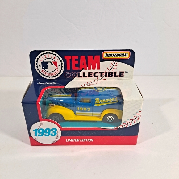 Matchbox Toys Vintage Matchbox Team Collectible Milwaukee Brewers
